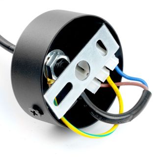 Светильник потолочный Feron ML1908 Barrel GATSBY levitation на подвесе MR16 35W, 230V, чёрный, античное золото 55*200, 48853