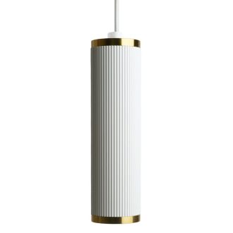 Светильник потолочный Feron ML1908 Barrel GATSBY levitation на подвесе MR16 35W, 230V, белый, античное золото 55*200, 48854