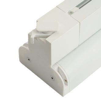 Светодиодный светильник Feron AL123 трековый однофазный на шинопровод 2*30W 4000K 60 градусов белый, 48925