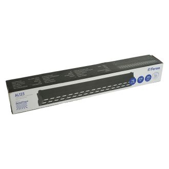 Светодиодный светильник Feron AL123 трековый однофазный на шинопровод 2*30W 4000K 60 градусов черный, 48926