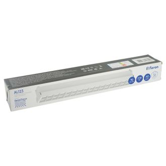 Светодиодный светильник Feron AL123 трековый однофазный на шинопровод 2*30W 6500K 60 градусов белый, 48927