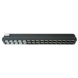 Светодиодный светильник Feron AL123 трековый однофазный на шинопровод 2*30W 6500K 60 градусов черный, 48928