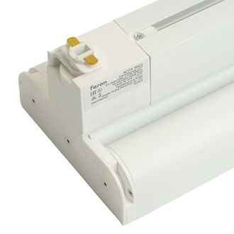 Светодиодный светильник Feron AL124 трековый однофазный на шинопровод 3*30W 4000K 60 градусов белый, 48929