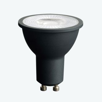 Лампа светодиодная Feron.PRO LB-1607 GU10 7W 175-265V 4000K в черном корпусе, 48955