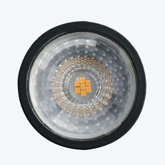 Лампа светодиодная Feron.PRO LB-1607 GU10 7W 175-265V 2700K в черном корпусе, 48956