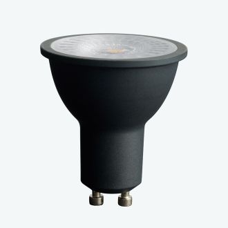 Лампа светодиодная Feron.PRO LB-1607 GU10 7W 175-265V 2700K в черном корпусе, 48956