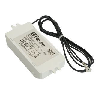 Датчик движения (касания) 230V 800W белый с 1.5м кабелем SEN34, артикул 48962, Feron