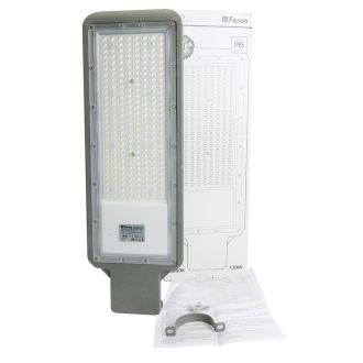 Светодиодный уличный консольный светильник Feron SP3023 120W 5000K 230V, серый, 48966