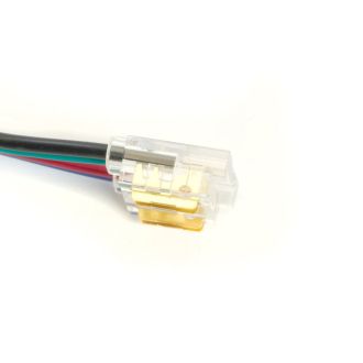 Соединительный провод 12мм для RGB COB ленты шириной 10 мм, LD199 FERON, 48971 (комплект 10 шт.)