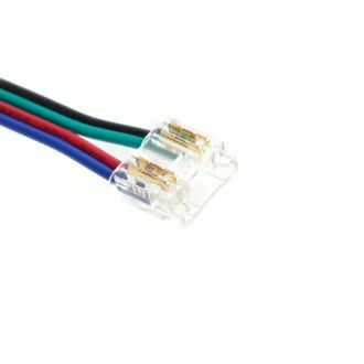 Соединительный провод 12мм для RGB COB ленты шириной 10 мм, LD199 FERON, 48971 (комплект 10 шт.)