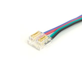 Соединительный провод 12мм для RGB COB ленты шириной 10 мм, LD199 FERON, 48971 (комплект 10 шт.)