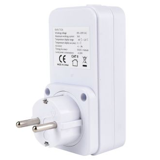 Розетка с таймером Feron TM27 электронная мощность 3600W/16A, 48972