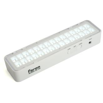 Светильник аккумуляторный Feron.One, 30LED DC, белый, EL130, 48987