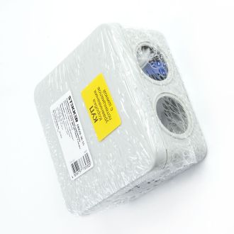 Коробка разветвительная уравнивания потенциалов (КУП) STEKKER EBX20-36-55, 100*100*50мм, 6 вводов, IP55, светло-серая (GE41361), 49001