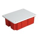 Коробка монтажная для сплошных стен, с крышкой, 120*92*45мм STEKKER EBX30-01-1-20-120, красный, 49005 Коробка монтажная для сплошных стен, с крышкой, 120*92*45мм STEKKER EBX30-01-1-20-120, красный, 49005