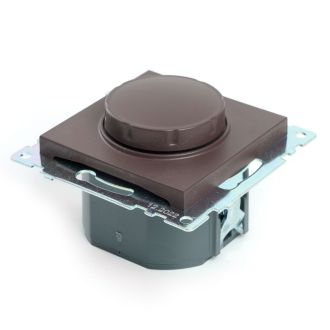 Выключатель диммирующий TRIAC(механизм), STEKKER GLS10-7106-04, 250V, 500W, серия Катрин, шоколад, 49017