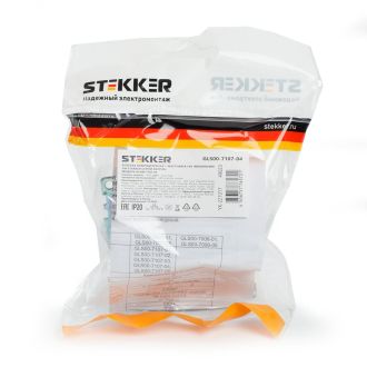 Розетка компьютерная 1-местная RJ-45 (механизм), STEKKER GLS00-7107-04, серия Катрин, шоколад, 49023
