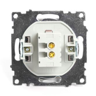 Розетка USB 2-местная (механизм), STEKKER GLS10-7115-04, 250B, 2,1А, серия Катрин, шоколад, 49027