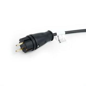 Удлинитель-шнур на рамке 1-местный c/з Stekker, PRF22-41-20, 20м, 3*2,5, серия Professional, черный, 49047
