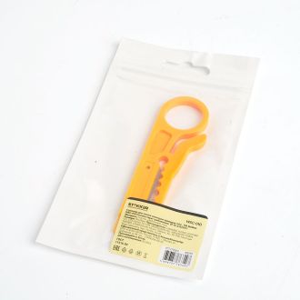Стриппер для снятия изоляции проводов STEKKER mini, WSC-010, 49049