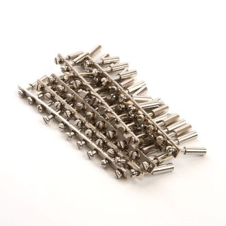 Центральная перемычка для ЗНИ 4 мм (JXB 4) 10PIN LD558-10-40, STEKKER (DIY упаковка 10 шт), 49126