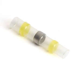 LD302-4060 ГСИ термоусаживаемая с припоем 4-6 мм2 48A, прозрачный/желтый (DIY упак 10шт), STEKKER, 49162