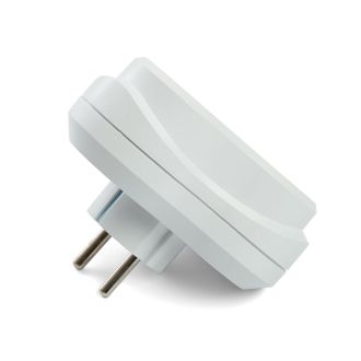 Разветвитель сетевой 3-местный с/з STEKKER ADP16-23-21, 250V, 16A, ABS пластик, белый, 49165