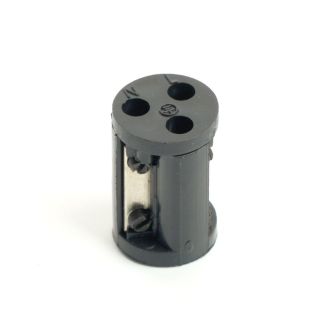 Соединитель-коннектор LD543 3-контактный угловой с винтовым контактом IP68, черный, STEKKER, 49196