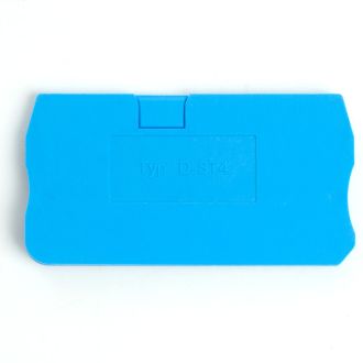 Торцевая заглушка для ЗНИ LD552 4 мм² (JXB ST 4), синий, STEKKER LD560-1-40, 49201 (комплект 100 шт.)