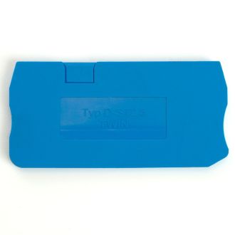 Торцевая заглушка для ЗНИ LD553 2,5 мм² (JXB ST 2,5), синий, STEKKER LD561-1-25, 49203 (комплект 100 шт.)