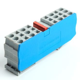 Торцевая заглушка для ЗНИ LD554 4 мм² (JXB ST 4), синий, STEKKER LD562-1-40, 49206 (комплект 100 шт.)