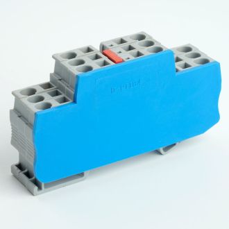 Торцевая заглушка для ЗНИ LD555 4 мм² (JXB ST 4), синий, STEKKER LD563-1-40, 49208 (комплект 100 шт.)