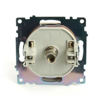 Розетка телевизионная 1-местная (механизм), STEKKER, GLS00-7108-08, 75 Ом, 5-862МГц, серия Катрин, золото, 49228