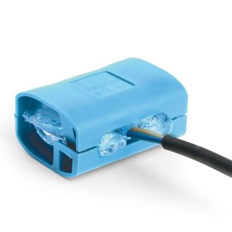 LD548 Коробка изоляционная с гелем, 450V, 52х38х26, синий, STEKKER, 49239