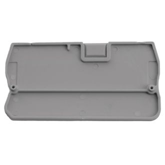 Торцевая заглушка для ЗНИ LD572 4 мм² (JXB PT4), серый LD581-1-40, STEKKER, 49265 (комплект 100 шт.)