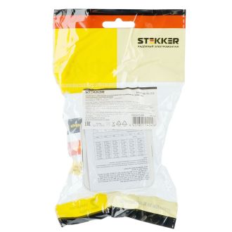 Розетка 1-местная с/з открытой установки, STEKKER, 250В, 16А, IP20, серия София, серебро, MST16-11-03, 49326