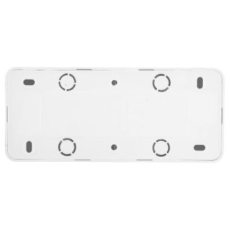 Розетка 3-местная с/з открытой установки, STEKKER, 250В, 16А, IP20, серия София, серебро, MST16-13-03, 49330