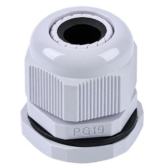 Сальник PG19 диаметр проводника 12-15 мм STEKKER, IP54, серый (без мембраны), 49367 (комплект 50 шт.)