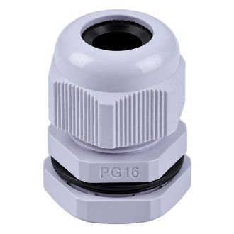 Сальник PG16 диаметр проводника 10-14 мм STEKKER, IP54, серый (DIY упаковка 2 шт) (без мембраны), 49378