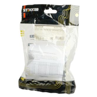 Розетка 1-местная с защитной шторкой (механизм) б/з, 250В, 10А, серия Катрин, графит, GLS10-7109-06, STEKKER, 49420