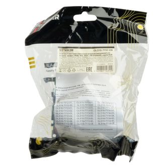Розетка 1-местная с защитной шторкой с/з (механизм), 250В, 16А, серия Катрин, графит, GLS16-7110-06, STEKKER, 49423