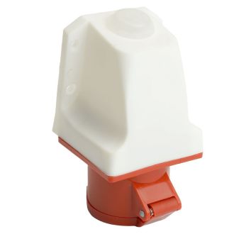 Розетка стационарная ST-114 16А 380В 3P+PE IP44, RST16-114-44, Stekker, 49434