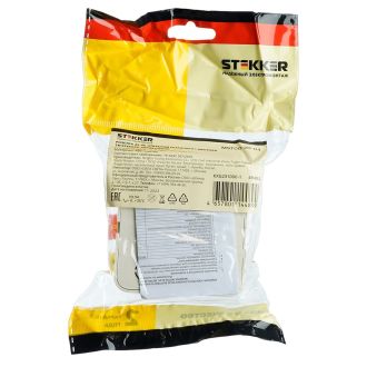 Розетка RJ-45 открытой установки, 1-местная, STEKKER, серия София, слоновая кость, MST00-20-04, 49482