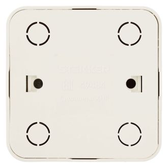 Розетка 1-местная б/з открытой установки, STEKKER, 250В, 10А, IP20, серия София, слоновая кость, MST10-11-04, 49484