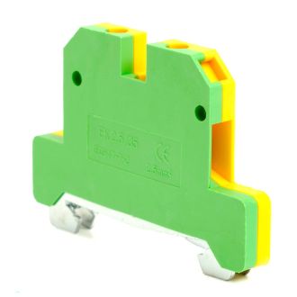 LD551-4-25 ЗНИ Зажим наборный изолированный (винтовой) 2,5 мм2 (JXB 2,5), желтый, зеленый, STEKKER, 49486 (комплект 50 шт.)