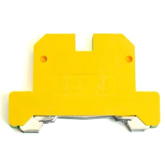 LD551-4-25 ЗНИ Зажим наборный изолированный (винтовой) 2,5 мм2 (JXB 2,5), желтый, зеленый, STEKKER, 49486 (комплект 50 шт.)