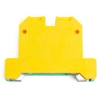LD551-4-100 ЗНИ Зажим наборный изолированный (винтовой) 10,0 мм2 (JXB 10), желтый, зеленый, STEKKER, 49489 (комплект 40 шт.)