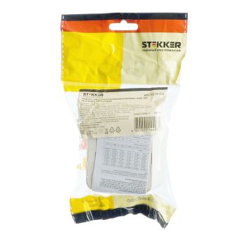 Розетка 1-местная с/з открытой установки, STEKKER, 250В, 16А, IP20, серия София, слоновая кость, MST16-11-04, 49493
