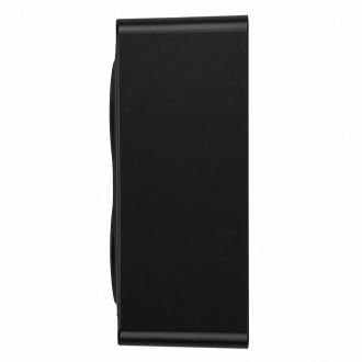 Розетка 4-местная с/з открытой установки, квадрат, STEKKER, 250В, 16А, IP20, серия София, черный матовый, MST16-14S-05, 49510