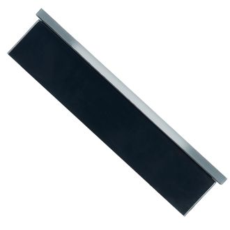 Рамка 2-местная (без перемычки), стекло, STEKKER, GFR00-7012-05М, серия Катрин, черный матовый, 49605